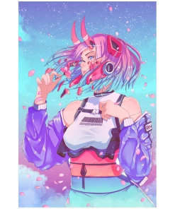 VAPOR95 Sakura Oni Poster