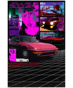 VAPOR95 High Octane Poster