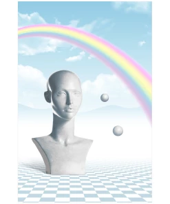 VAPOR95 Answerless World Poster