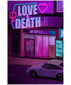 VAPOR95 Love & Death Poster
