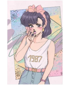 VAPOR95 Late 80s Poster