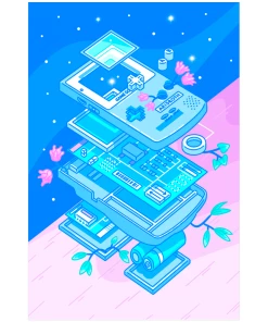 VAPOR95 Dismantled Poster