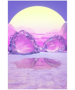 VAPOR95 Fallen Monuments Poster