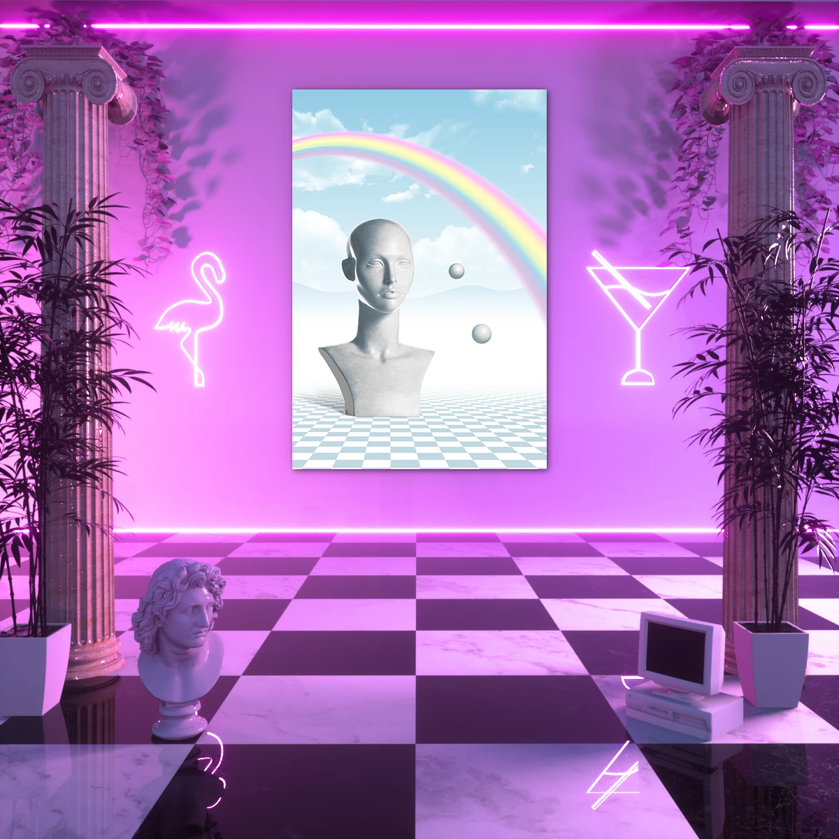 VAPOR95 Answerless World Poster 2 VAPOR95 Answerless World Poster - Image 2