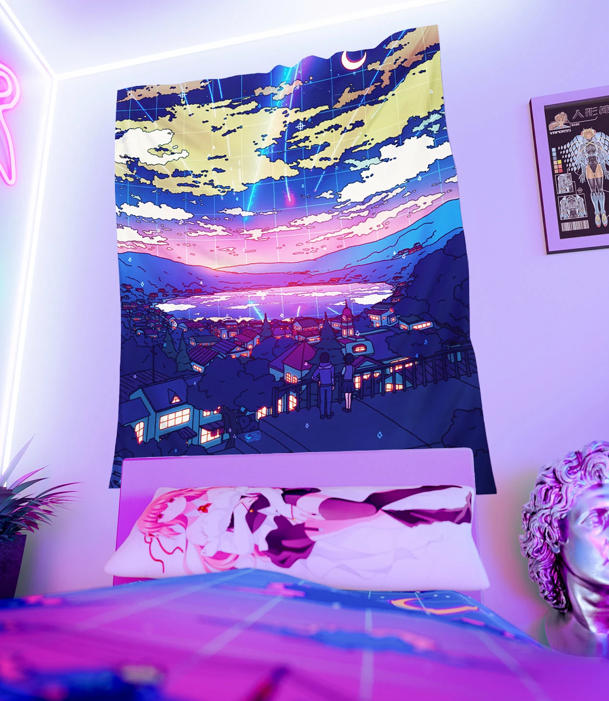 T6 Comet Rain Tapestry 2 T6 Comet Rain Tapestry - Image 2