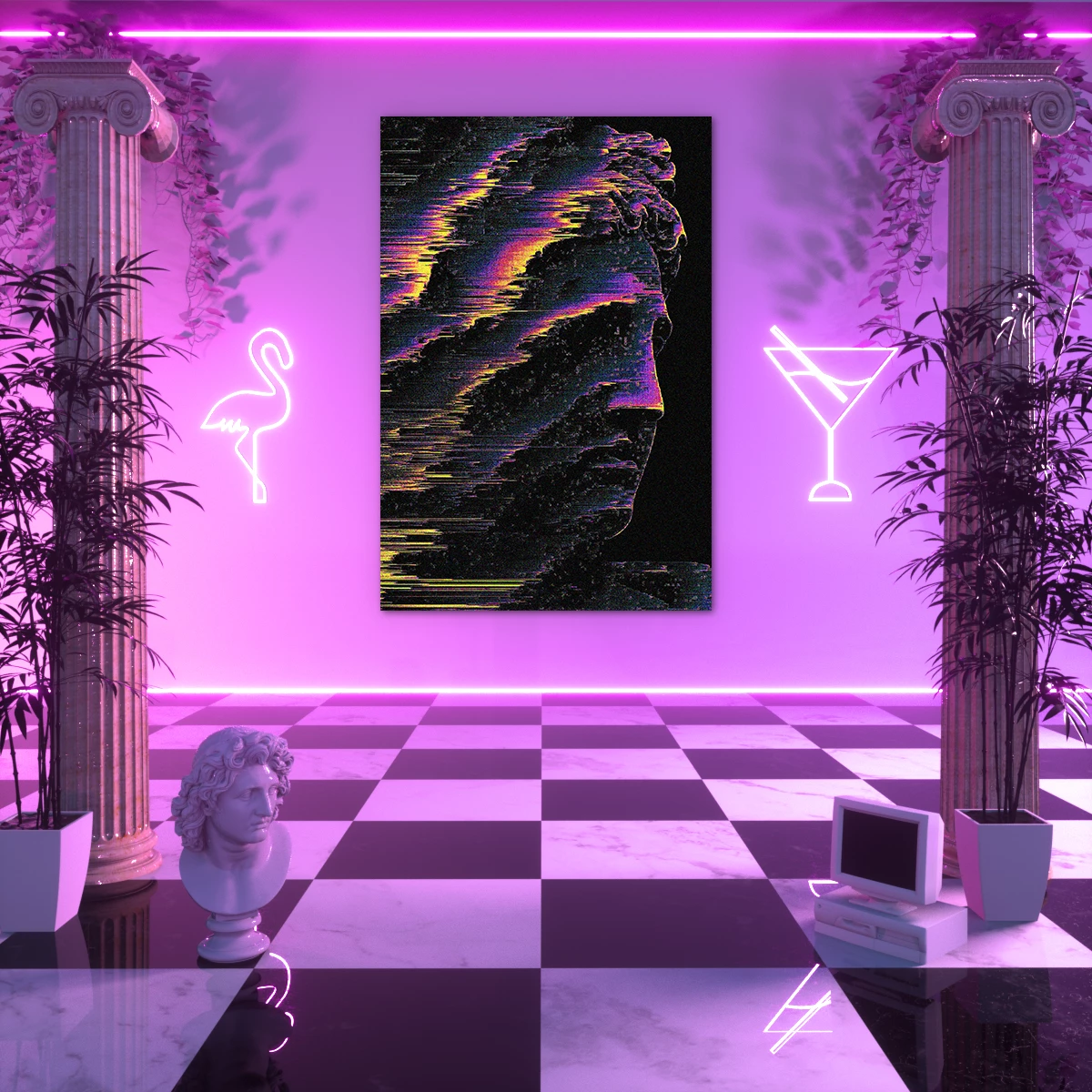 VAPOR95 Fallen Empire Poster 2 VAPOR95 Fallen Empire Poster - Image 2