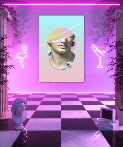 Alternative view of VAPOR95 Fractured Poster