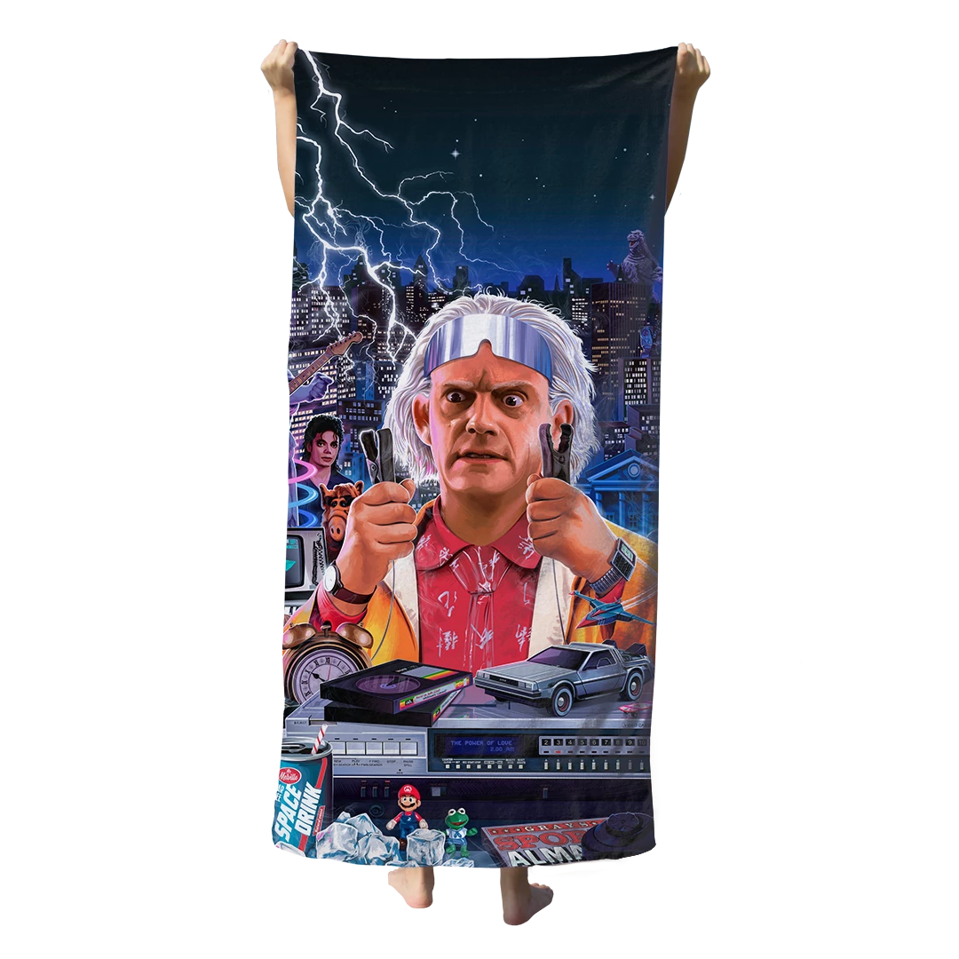 T6 Great Scott! Beach Towel 1 T6 Great Scott! Beach Towel