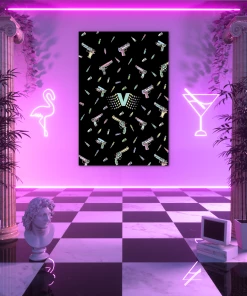 Alternative view of VAPOR95 High Caliber Poster