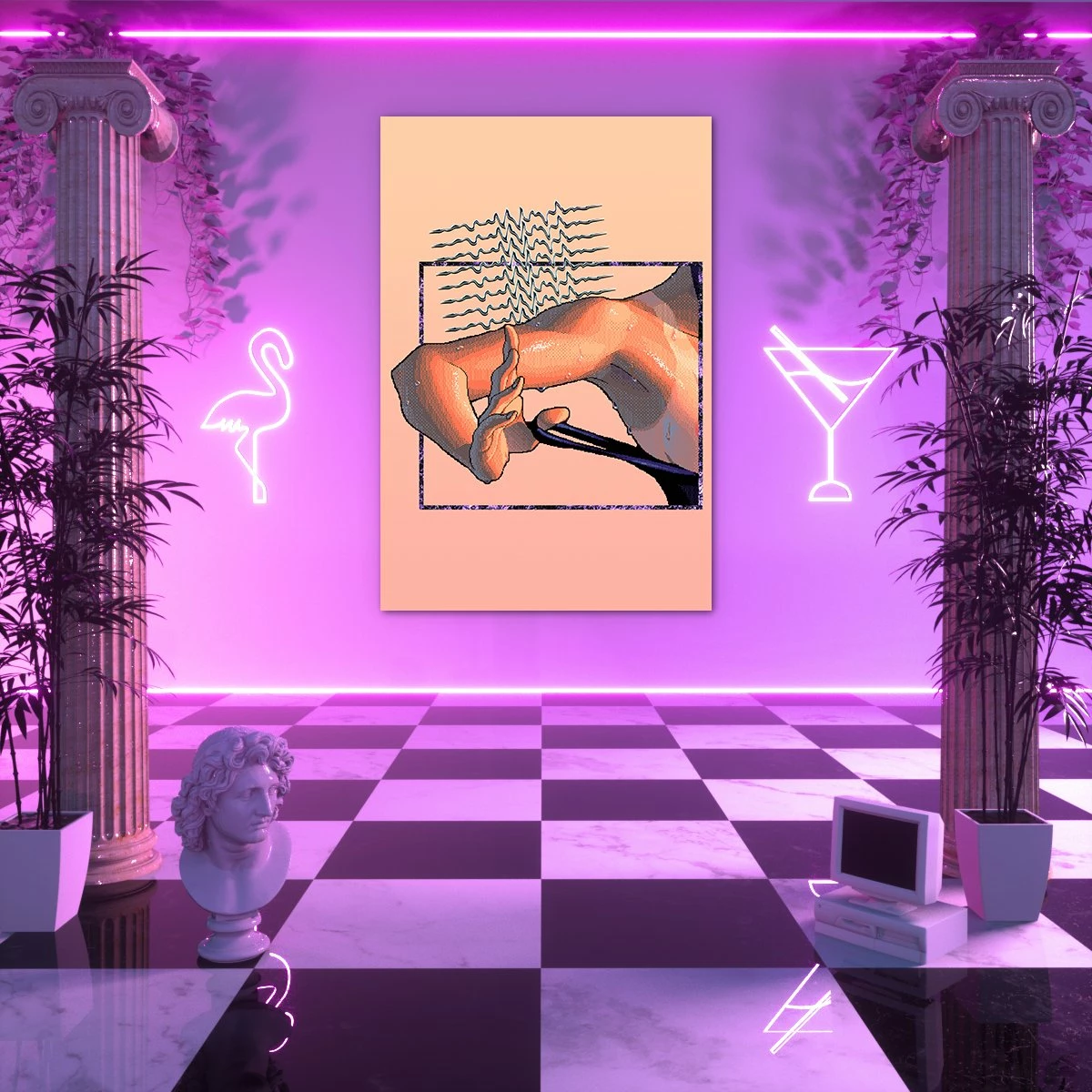 VAPOR95 Intimate Moment Poster 2 VAPOR95 Intimate Moment Poster - Image 2