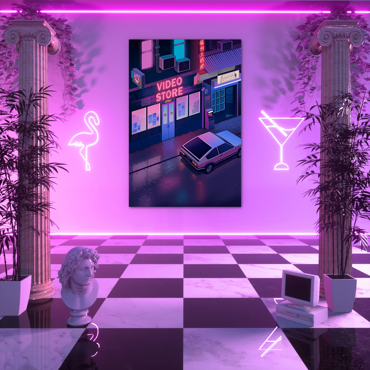 VAPOR95 Be Kind Rewind Poster 2 VAPOR95 Be Kind Rewind Poster - Image 2