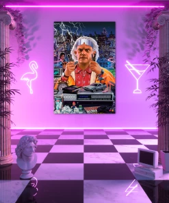 Alternative view of VAPOR95 Great Scott! Poster