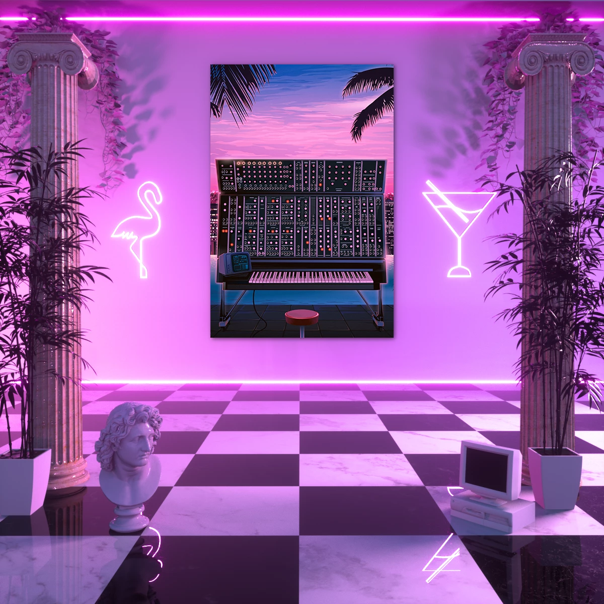 VAPOR95 Modular Tropicana Poster 2 VAPOR95 Modular Tropicana Poster - Image 2