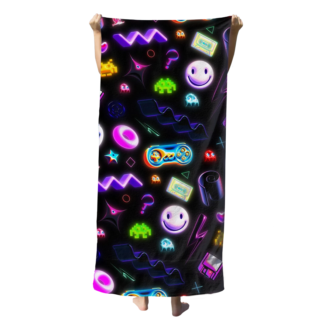 T6 Level 99 Beach Towel 1 T6 Level 99 Beach Towel