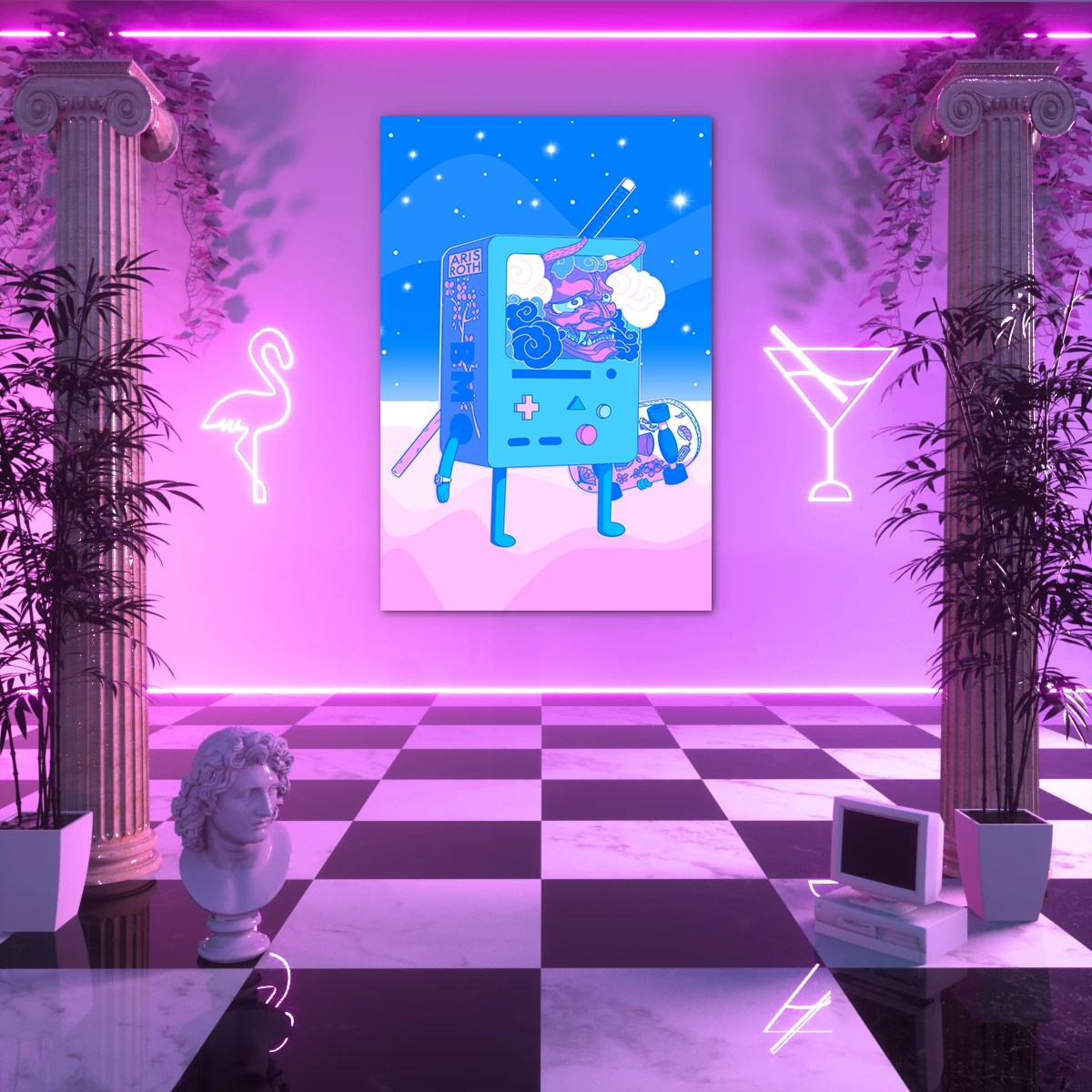 VAPOR95 Oniboy Poster 2 VAPOR95 Oniboy Poster - Image 2