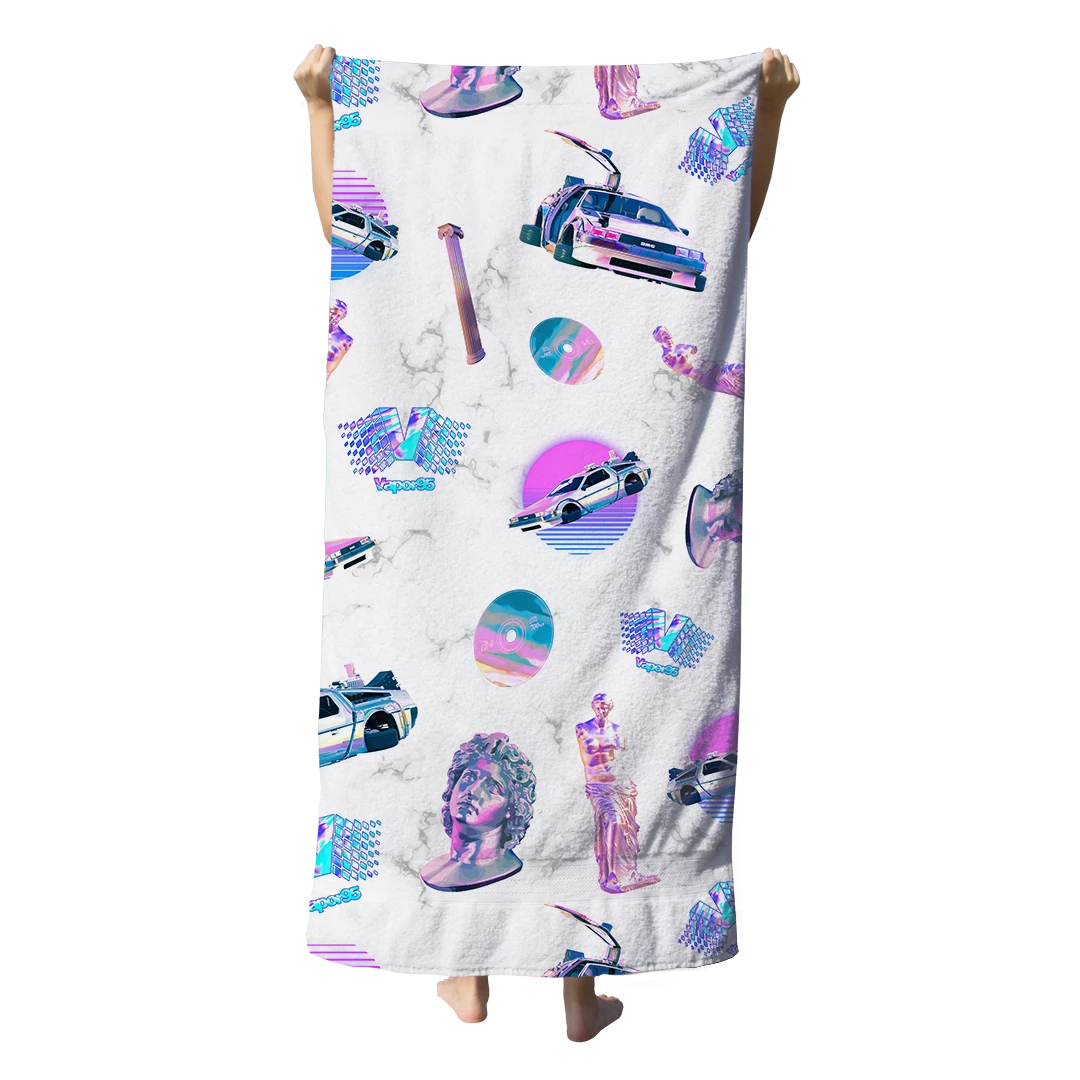 T6 Paradise Awaits Beach Towel 1 T6 Paradise Awaits Beach Towel