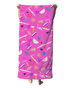 T6 Pool Party Beach Towel