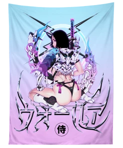 T6 Warrior Princess Tapestry