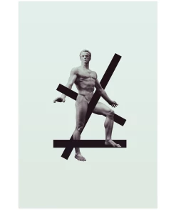 VAPOR95 Angular Aesthetic Poster