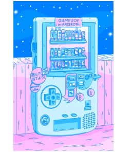 VAPOR95 SHOP 7 VAPOR95 Gamesoy Poster
