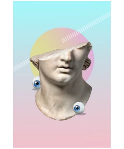 VAPOR95 Fractured Poster