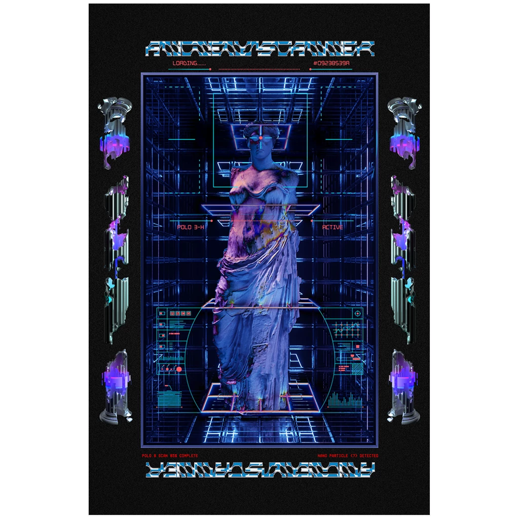 VAPOR95 Scanning The Ancients Poster 1 VAPOR95 Scanning The Ancients Poster