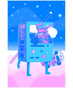 VAPOR95 Oniboy Poster