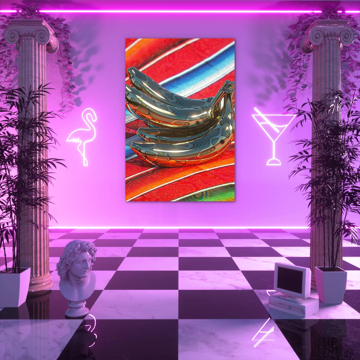 VAPOR95 Chrome Bunch Poster 2 VAPOR95 Chrome Bunch Poster - Image 2