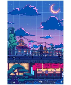 VAPOR95 Ramen Village Poster