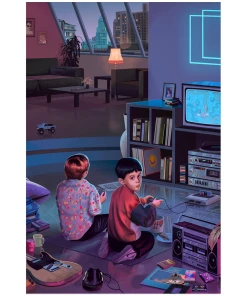 VAPOR95 Sleepover Poster