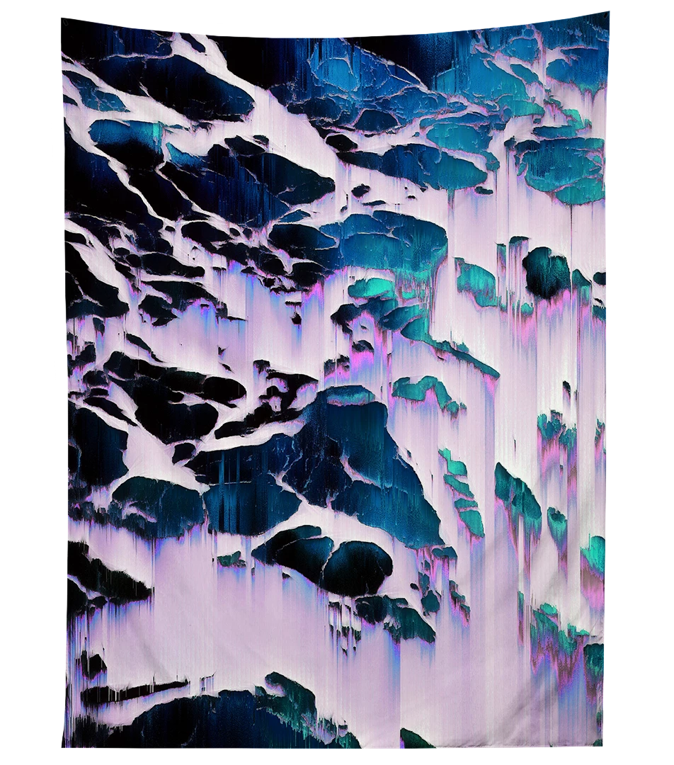 T6 Fractal Land Tapestry 1 T6 Fractal Land Tapestry