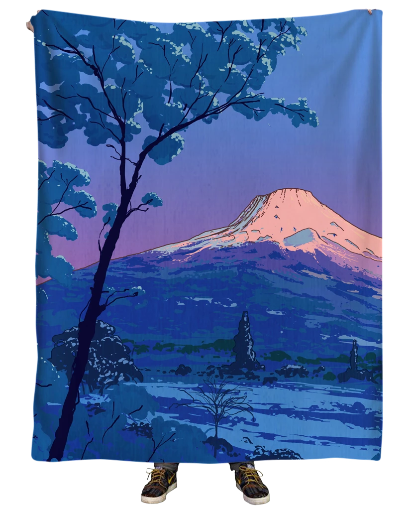 T6 Mount Fuji Blanket 1 T6 Mount Fuji Blanket