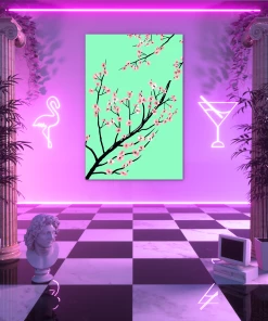Alternative view of VAPOR95 Full Bloom Poster