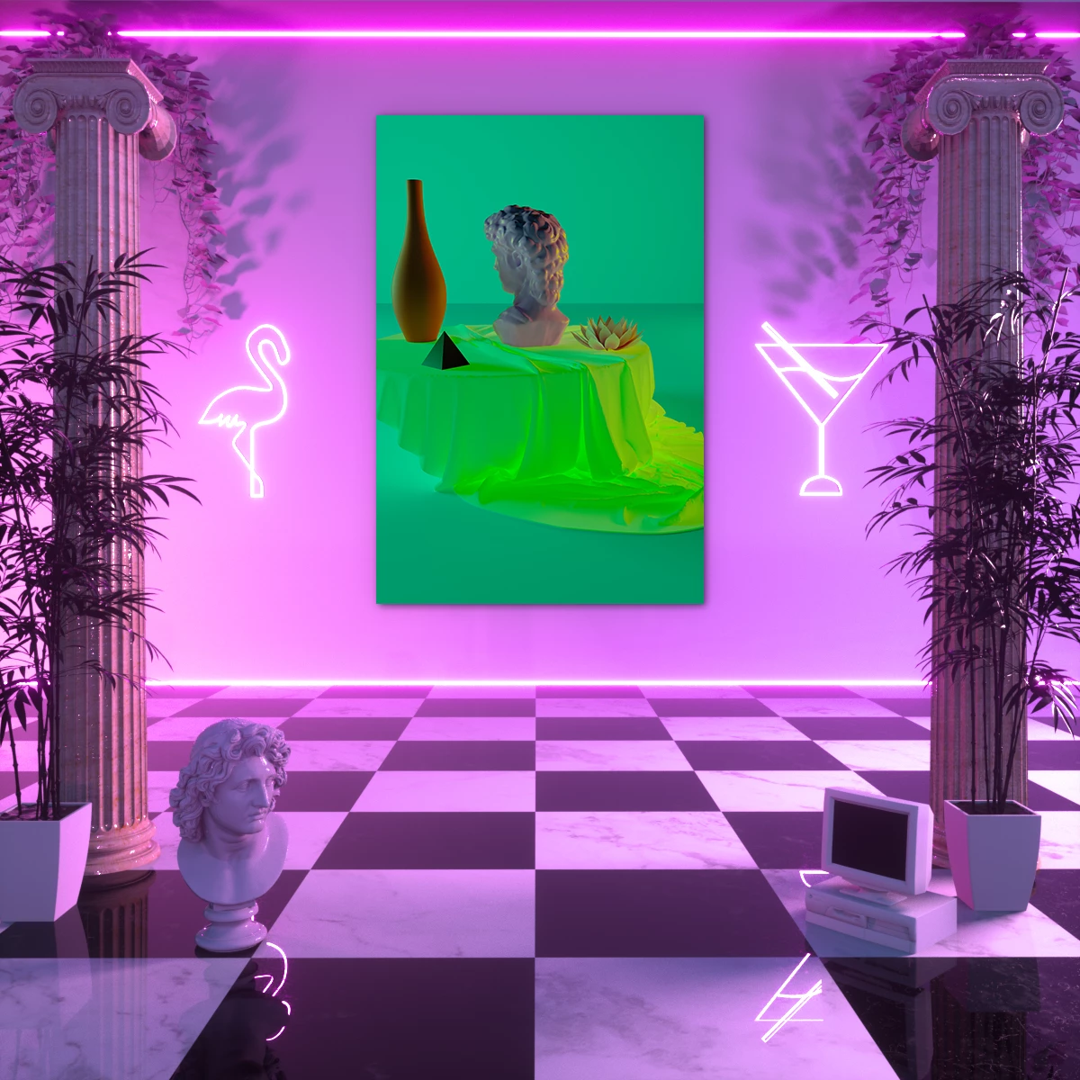 VAPOR95 Iridescence Poster 2 VAPOR95 Iridescence Poster - Image 2