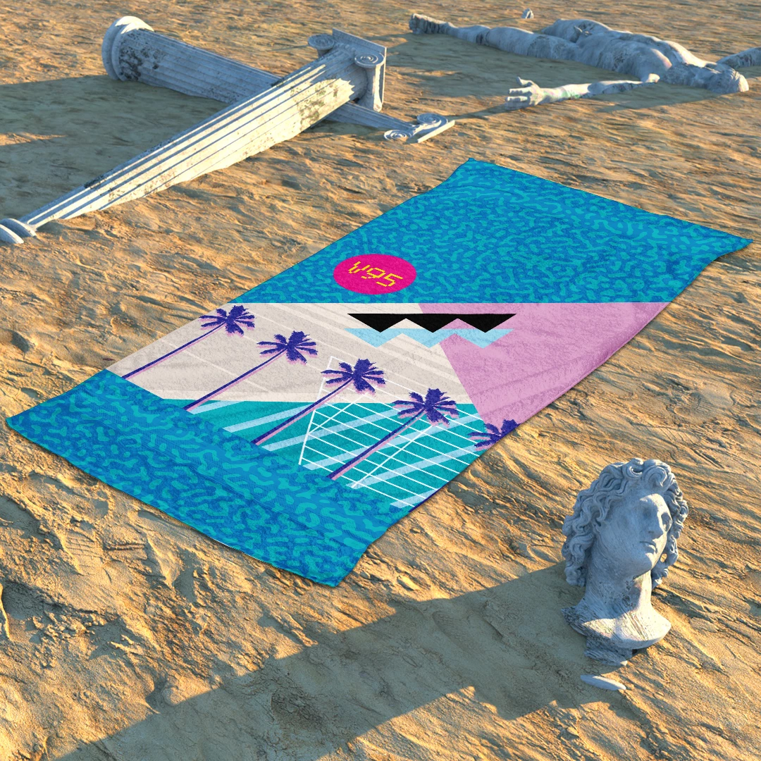 T6 Simple Pleasures Beach Towel 2 T6 Simple Pleasures Beach Towel - Image 2