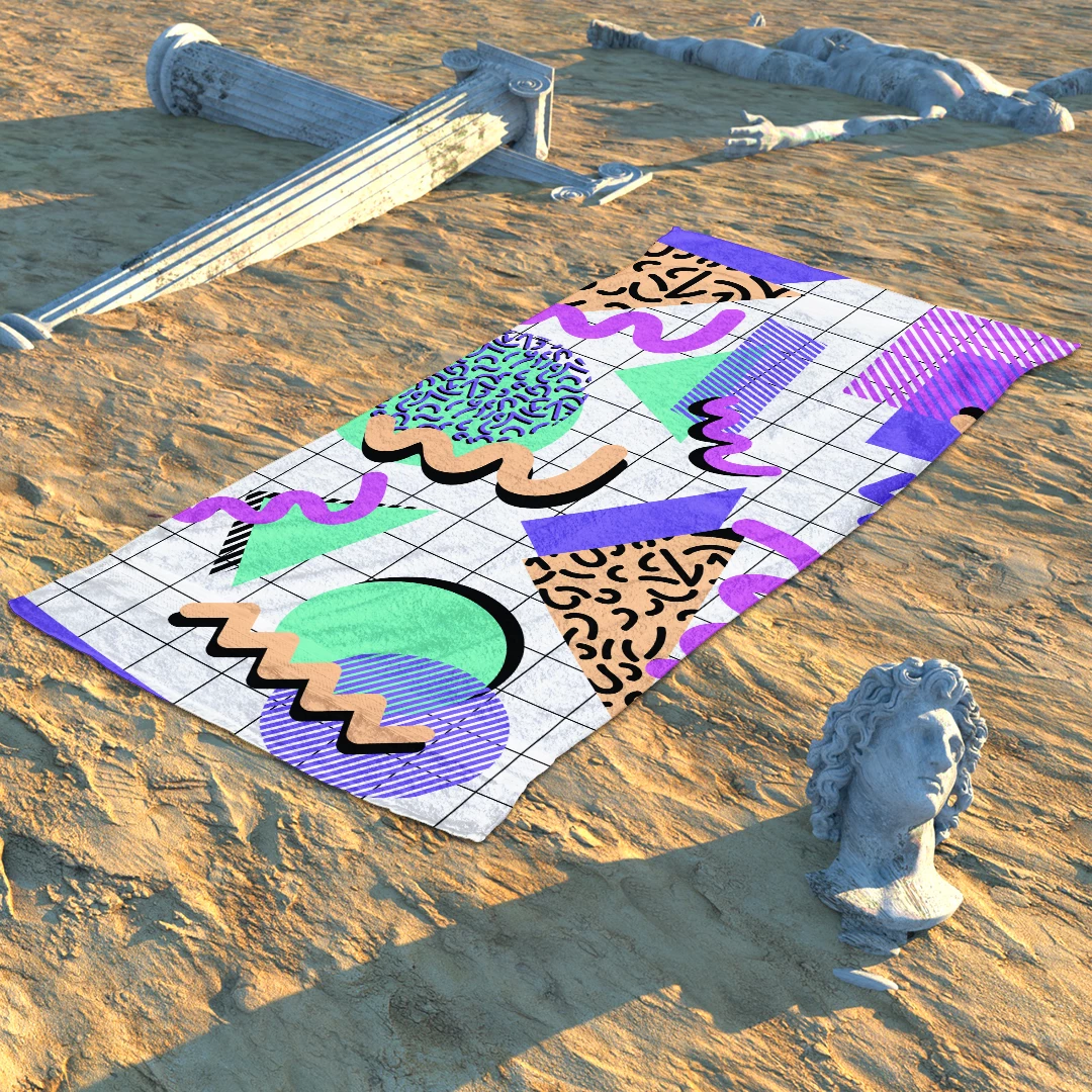 T6 Tubular Beach Towel 2 T6 Tubular Beach Towel - Image 2